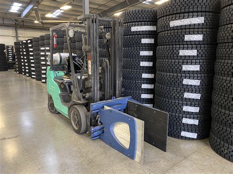 Tire Handler Forklift Attachment : specializedtools