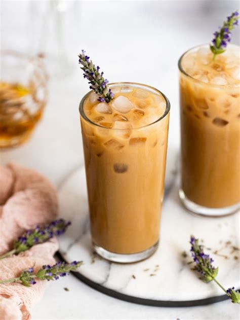 Iced Honey Lavender Latte Fork In The Kitchen