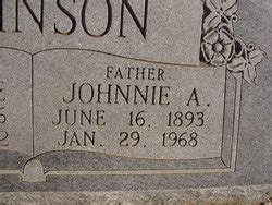 Johnnie Alexander Johnson Memorial Find A Grave