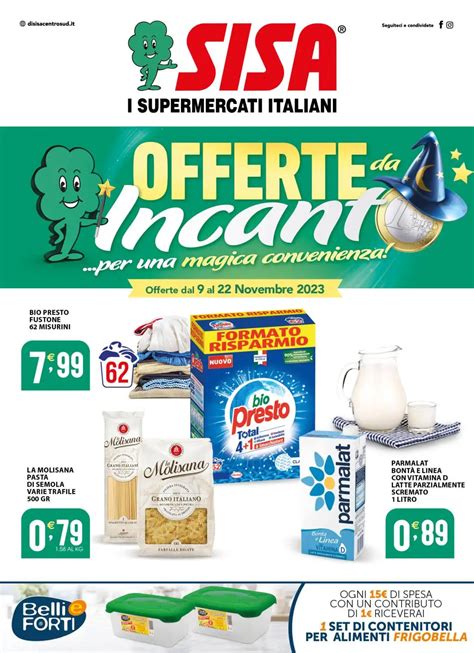 Volantino Sisa Offerte Da Incanto Dal Al