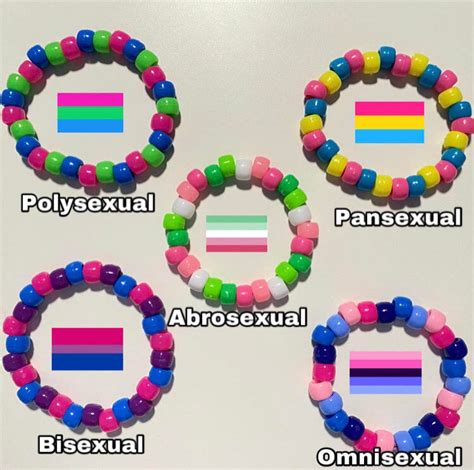 Lgbtq Pride Beaded Kandi Bracelets Etsy