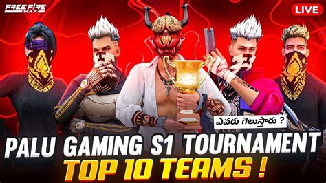 PG S1 TOURNAMENT DAY 8 FREE FIRE FACE CAM LIVE TELUGU PALU GAMING