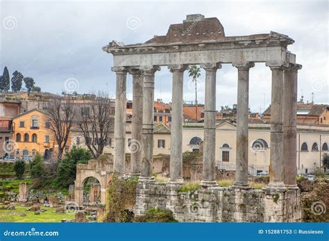 Colunas Do F Rum Romano Imagem De Stock Imagem De Roma 152881753