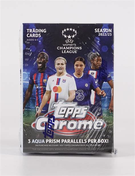 Topps Chrome Uefa Women S Champions League Soccer Pack