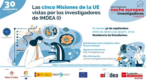 Noche Europea De Los Investigadores 2022 En La Residencia De Estudiantes