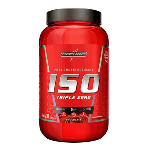 Whey Protein Isolado Iso Triple Zero Chocolate 907g Integralmedica