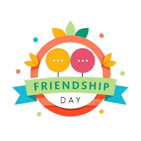 Premium Vector Happy Friendship Day Greeting Vector Illustration