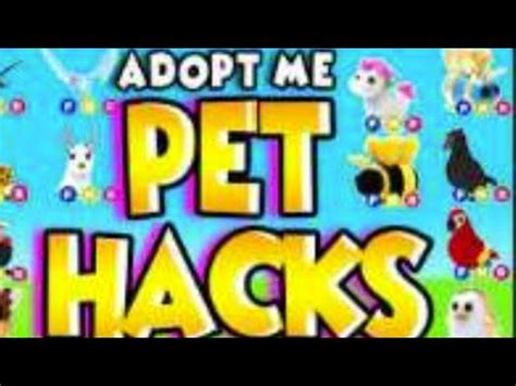 Adopt Me Hacks Roblox Youtube