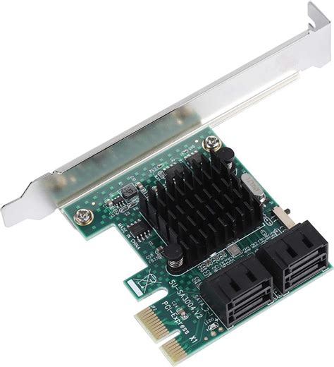 Adaptador Pci Express A Sata Tarjeta De Expansi N Pcie De Puertos A