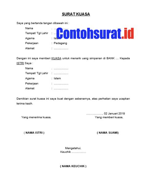 Contoh Surat Pernyataan Salah Transfer Bank Bri Delinewstv