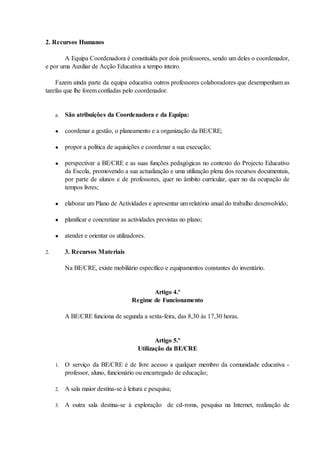 Regulamento Da Biblioteca Pdf