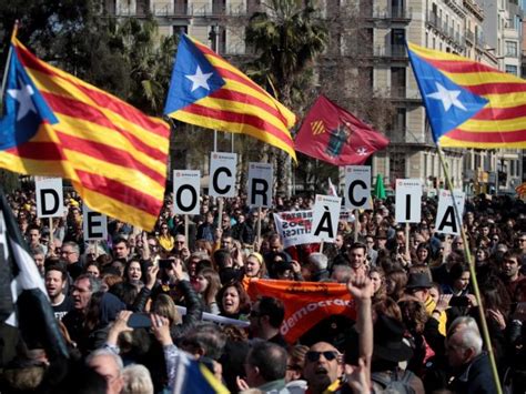 Catalonia Draconian Jail Sentences For Pro Independence Leaders