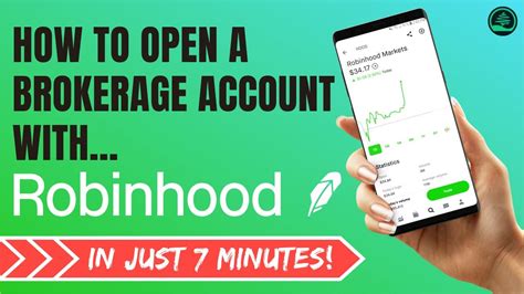 How To Open A Brokerage Account With Robinhood Tutorial For Beginners