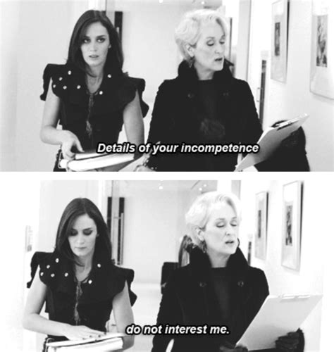 Intj Miranda Priestly Quote Devil Wears Prada Details Of Your