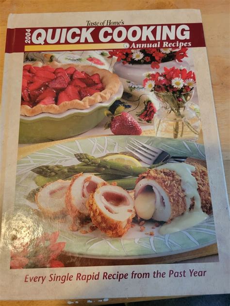 Taste Of Homes 2004 Quick Cooking Annual Recipes Hardcover