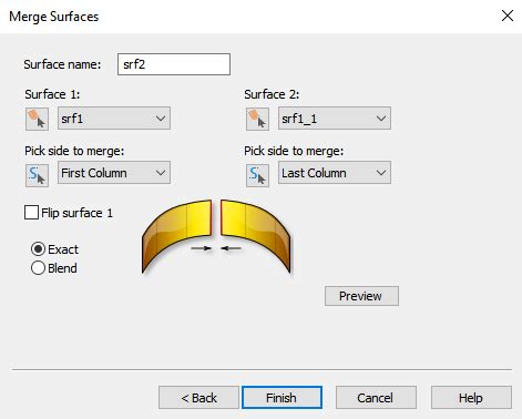 C Mo Fusionar Varias Superficies En Una Sola Superficie En Featurecam