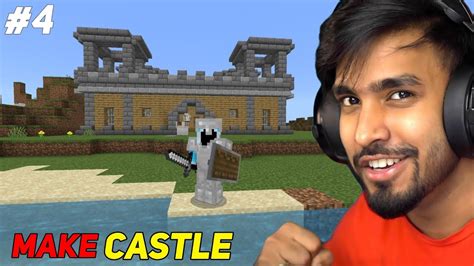 Finally Complete My Castle 🥵 Minecraft Survival World Ep 4 Youtube