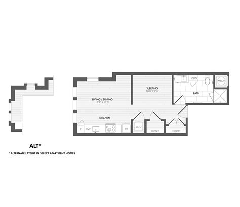 Studio Apartments Brookland DC | Monroe Street Market