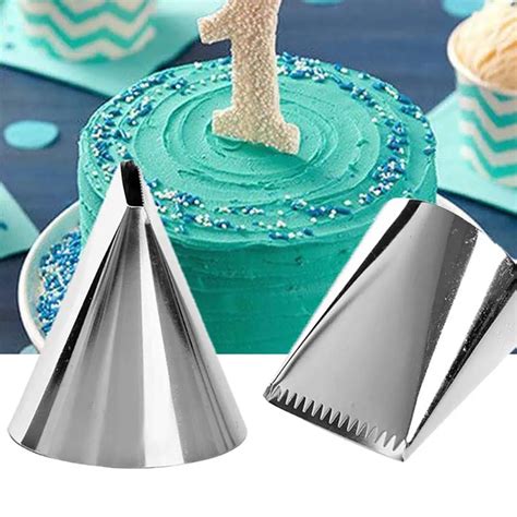 Очень Большая насадка из нержавеющей стали, насадка для обледенения ...