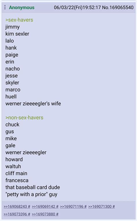 Least Horny Bcs Watcher R Okbuddychicanery