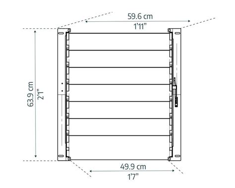 Side Louver Window Canopia Webapp