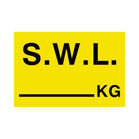 What Is Safe Working Load SWL Meaning