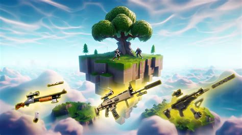 DUO SKY BASE WARS 0011 9578 8836 By Senciall Fortnite Creative Map