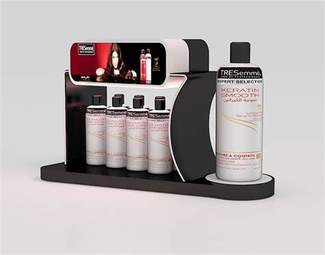 Tresemme Shampoo Campaign Otc Gondola Stand Floor Behance