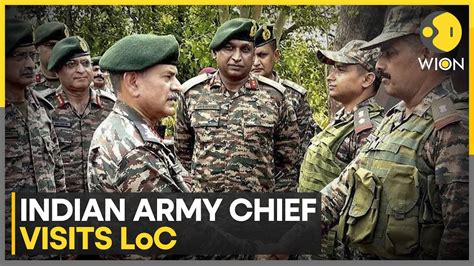 India Army Chief Reviews Operational Preparedness Along Loc In Jammu