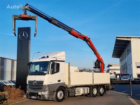 Mercedes Benz Antos L Kran Palfinger Pk L Retarder Kipper