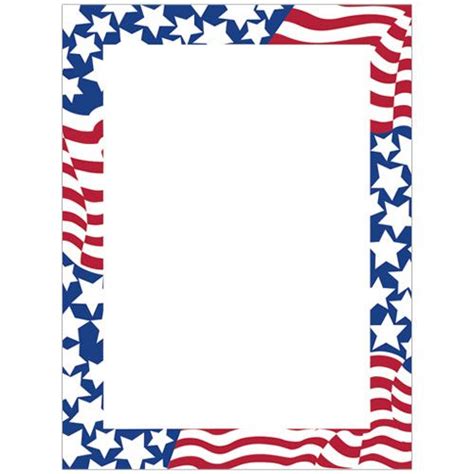 Memorial Day Borders Clip Art