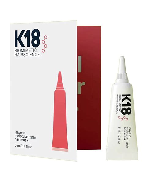 K18 Leave In Molecular Repair Hair Mask Несмываемая маска для молекулярного восстановления