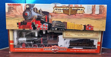 Lot - Bachmann Big Haulers Golden Spike Set