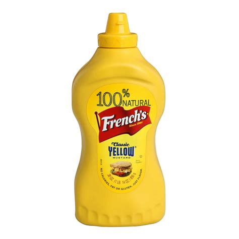 Frenchs Mustard Classic Yellow Squeeze 30 Ounce 12 Case