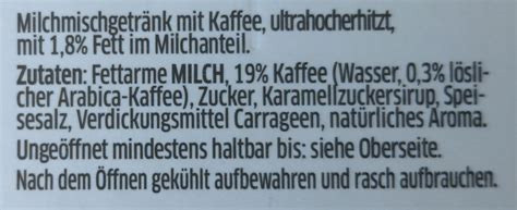 Haltbarer Eiskaffee B Renmarke L