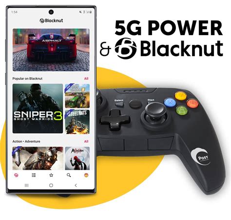 Blacknut And POST Collaborate For Cloud Gaming Over 5G Blacknut