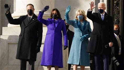 Inauguration Day 2021 Kamala Harris Chooses Royal Blue Outfit By Black