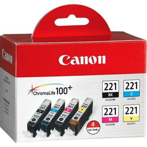 Canon Cli Four Color Ink Tank Pack B B H Photo Video