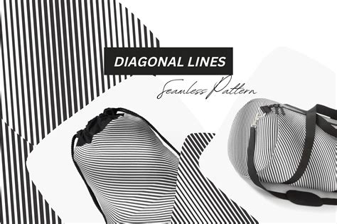 Diagonal Line Pattern Graphic by patternhouse · Creative Fabrica