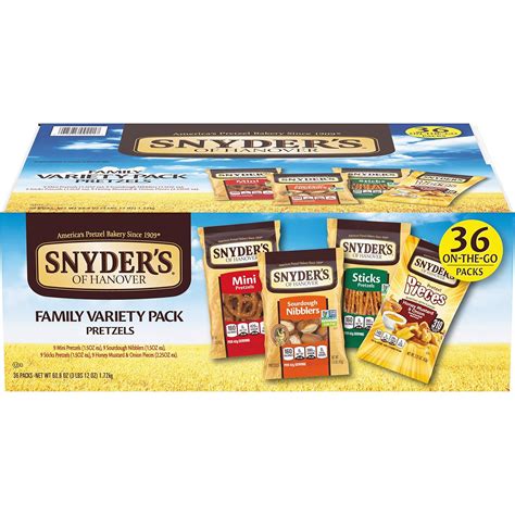 Amazon Snyder S Of Hanover Pretzels Variety Pack Flavors