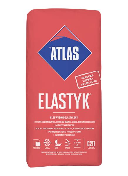 ATLAS ELASTYK 25 Kg Klej Wysokoelastyczny 2 10 Mm Typ C2TE