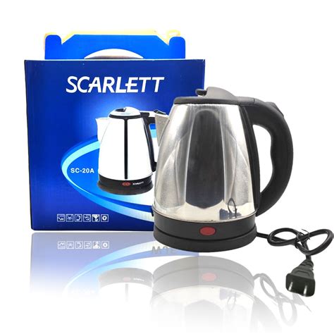 Hodeso 2 0L Scarlett Stainless Steel Electric Kettle Hot Kettle Water