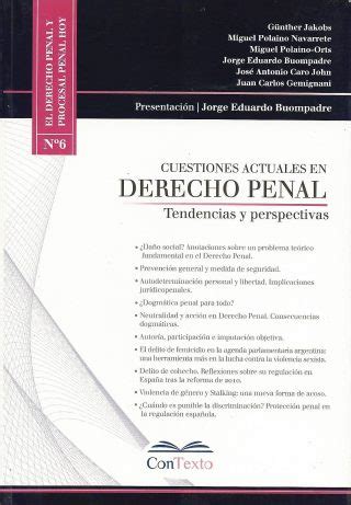 Cuestiones Actuales En Derecho Penal N 6 AREMI