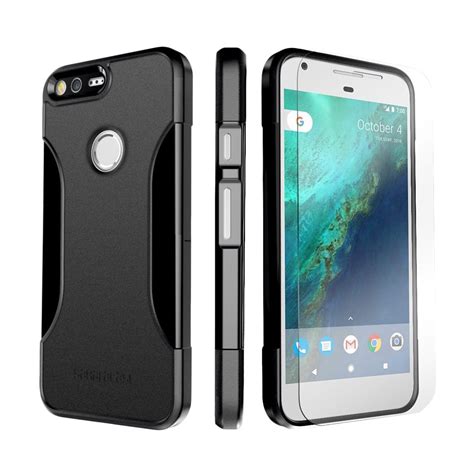 Best Buy Saharacase Case With Glass Screen Protector For Google Pixel