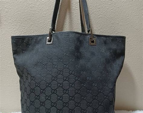 Vintage Gucci Monogram Tote Bag Etsy