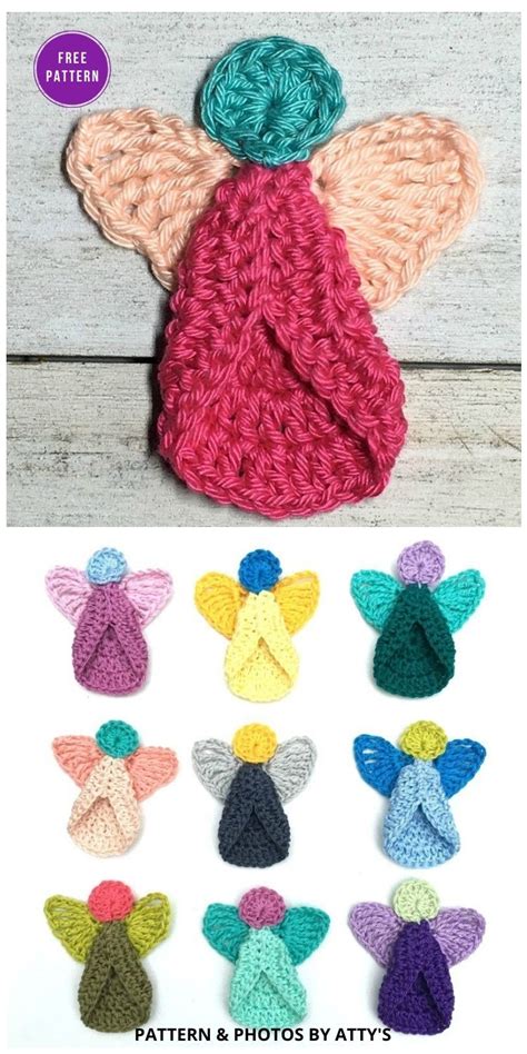 9 Free Crochet Patterns For Angels Tree Ornaments The Yarn Crew