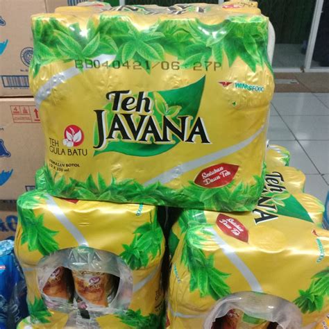 Jual Teh Javana Gula Batu 12 Botol 350ml Shopee Indonesia