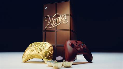 Willy Wonka-themed Xbox Series X console with edible chocolate ...