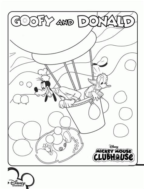 Printable Mickey Mouse Clubhouse Coloring Pages - Coloring Home