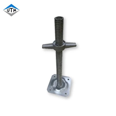 wholesale scaffolding adjustable screw jacks solid hollow base jack